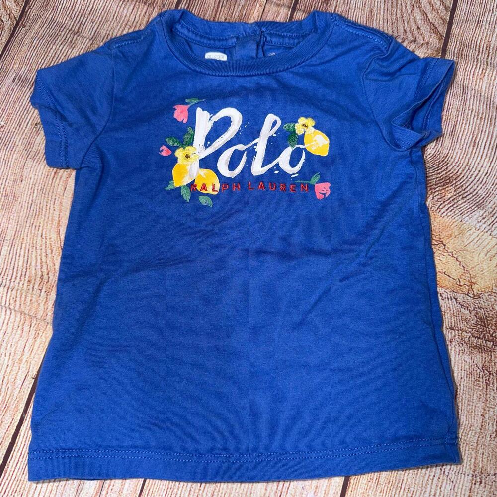 Ralph Lauren Polo Graphic Baby T-Shirt 12 Months